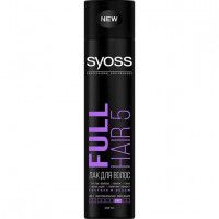 Лак Syoss Full Hair нормальная фиксация, 400 мл