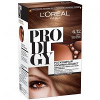 Краска для волос L'Oreal Paris «Prodigy» без аммиака, оттенок 6.32, Орех