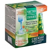 Фито-крем Чистая линия антивозрастной эффект, 45 г, 45+,