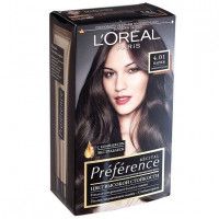 Стойкая краска для волос L'Oreal Paris «Preference», оттенок 4.01 Париж Глубокий каштан