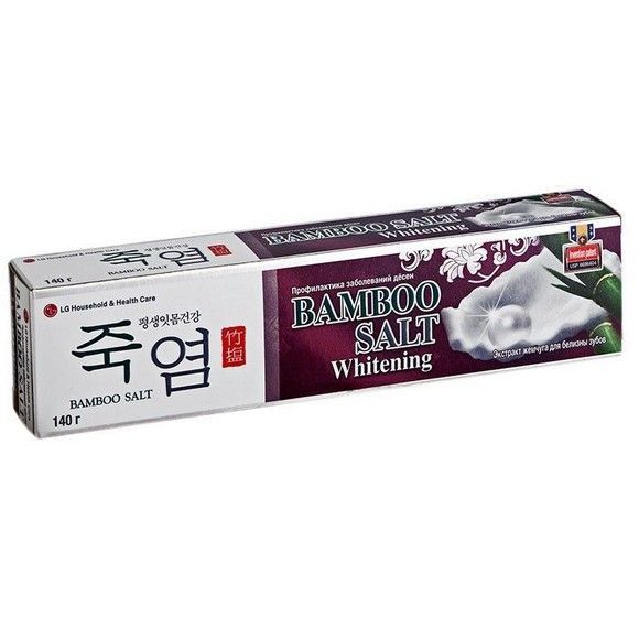 Зубная паста Bamboo salt отбеливание, 140 г