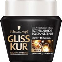 Маска Gliss Kur «Экстремальное восстановление» для сильно поврежденных и сухих волос, 300 мл
