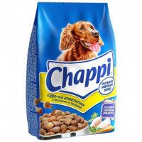 Сухой корм для собак Chappi курица, 600 г