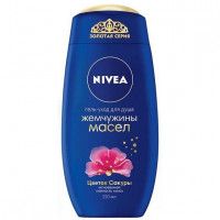 Гель для душа Nivea «Жемчужины масел. Цветок сакуры», 250 мл