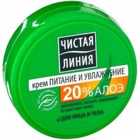 Крем Чистая линия питательный/увлажняющий, 50 г