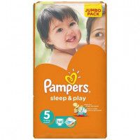 Подгузники Pampers Sleep & play, 5, 58 шт