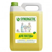 Средство для мытья посуды Synergetic, 5.0 л