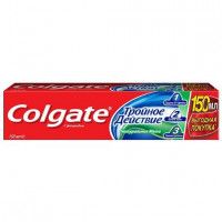 Зубная паста Colgate Тройное действие фтор комплексный уход, 150 г