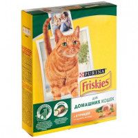 Сухой корм для кошек Friskies курица, 300 г