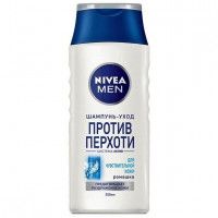 Шампунь-уход Nivea Men против перхоти для чувствительной кожи, 250 мл