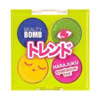Тени для век Beauty bomb, 4 шт