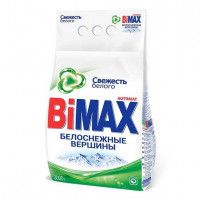 Порошок стиральный Bimax автомат белоснежные вершины, 3.0 кг