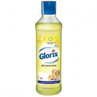 Средство для чистки полов Glorix лимонная энергия, 1.0 л
