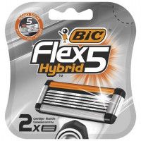 Картриджи для бритвы BIC Flex 5 Hybrid, 2 шт