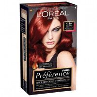 Стойкая краска для волос L'Oreal Paris «Preference Feria», оттенок, 5.56 Гранат