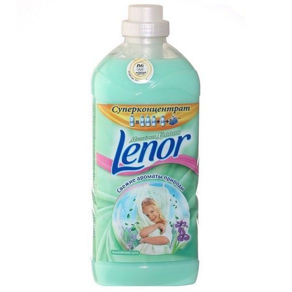 Кондиционер для белья Lenor альпийские луга концентрат, 2.0 л