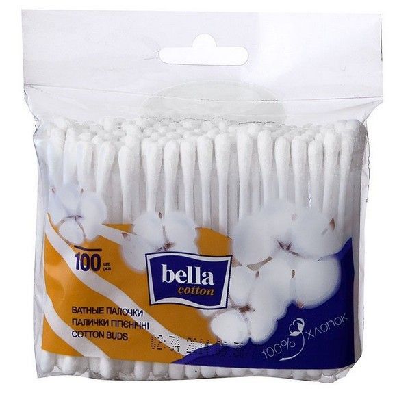 Ватные палочки Bella Cotton, 100 шт