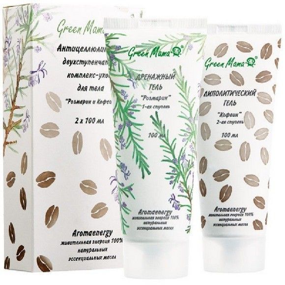 Комплекс-уход Green Mama антицеллюлитный, 200 мл
