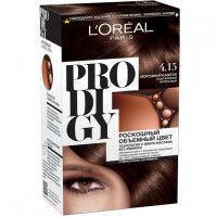 Краска для волос L'Oreal Paris «Prodigy» без аммиака, оттенок 4.15, Морозный Каштан