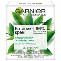 Увлажняющий Ботаник-крем для лица Garnier «Зеленый Чай», матирующий, для смешанной и жирной кожи, 50 мл