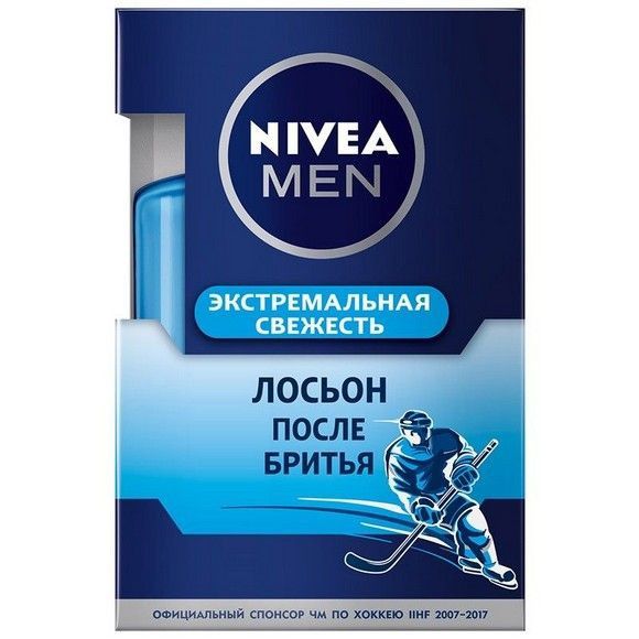 Лосьон после бритья Nivea освежающий для нормальной кожи, 100 мл