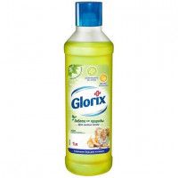 Средство для чистки полов Glorix цветущая яблоня, 1.0 л