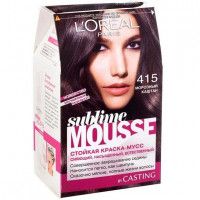 Краска для волос Loreal Sublime mouse 41 морозный каштан