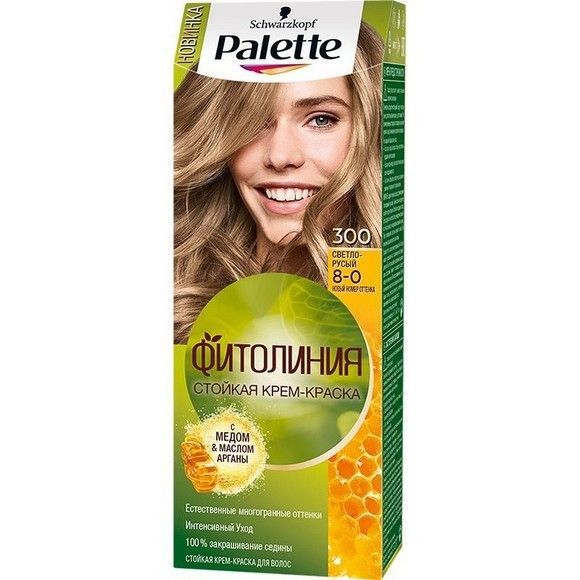 Краска для волос Palette Фитолиния 300 светло-русый
