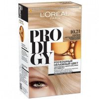 Краска для волос L'Oreal Paris «Prodigy» без аммиака, оттенок 10.21, Платина