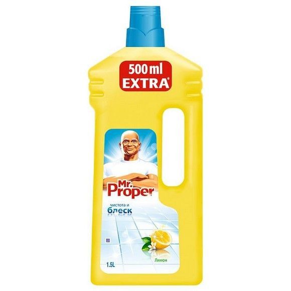 Моющее средство Mr. proper лимон, 1.5 л