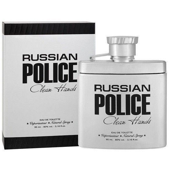 Туалетная вода Sergio Nero Russian Police Clean Hands, 95 мл