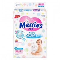 Подгузники Merries m, 64 шт