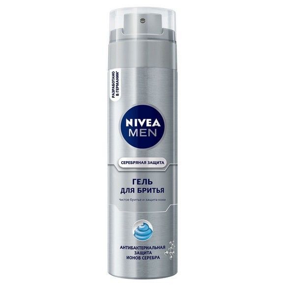 Гель для бритья Nivea для нормальной кожи мужской, 200 г
