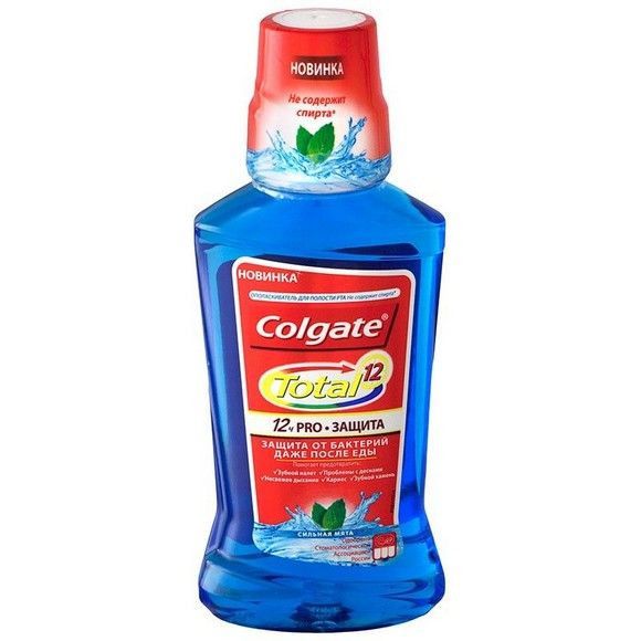 Ополаскиватель для полости рта Colgate без добавок, 250 мл