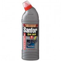 Средство для чистки труб гель Sanfor, 750 мл