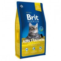Сухой корм для кошек Brit лосось, 300 г
