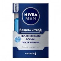 Лосьон после бритья Nivea Men увлажняющий «Защита и уход», 100 мл