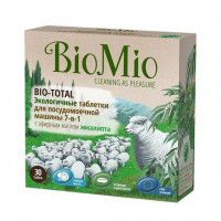 Таблетки для посудомоечной машины Biomio, 30 шт