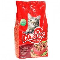 Сухой корм для кошек Darling говядина/овощи, 2.0 кг