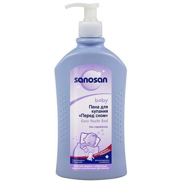 Пена для купания Sanosan «Перед сном», 500 мл