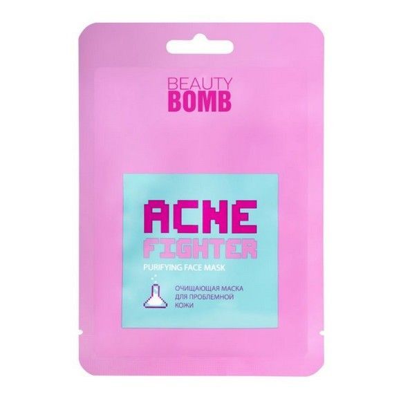 Активно очищающая маска-патч Beauty Bomb «Acne Fighter» Face mask
