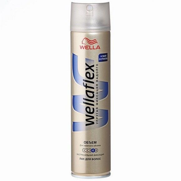 Лак для волос Wellaflex «Объем до 2-х дней» экстрасильной фиксации, 250 мл