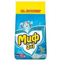 Порошок стиральный Миф автомат свежесть голубой лагуны, 6.0 кг