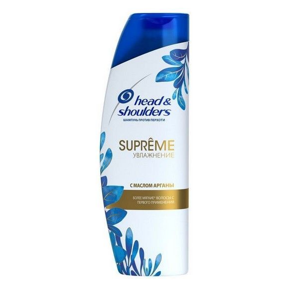 HEAD & SHOULDERS Supreme Шампунь против перхоти Увлажнение Масло Арганы 300 мл пластиковая бутылка :6