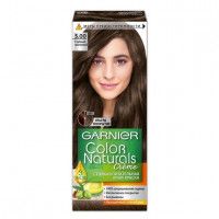 Стойкая питательная крем-краска для волос Garnier «Color Naturals», оттенок 5.00, Глубокий каштановый