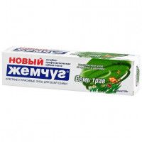 Зубная паста Новый жемчуг травы комплексный уход, 100 г