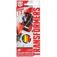 Набор цветных карандашей Transformers, 12 штук