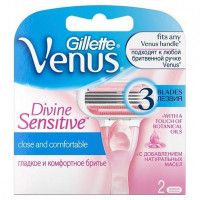 Кассета для станка Gillette Venus Divine Sensitive, 2 шт