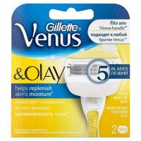 Кассета для станка Gillette Venus & olay женский, 2 шт