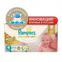 Подгузники Pampers Premium care, 4, 104 шт